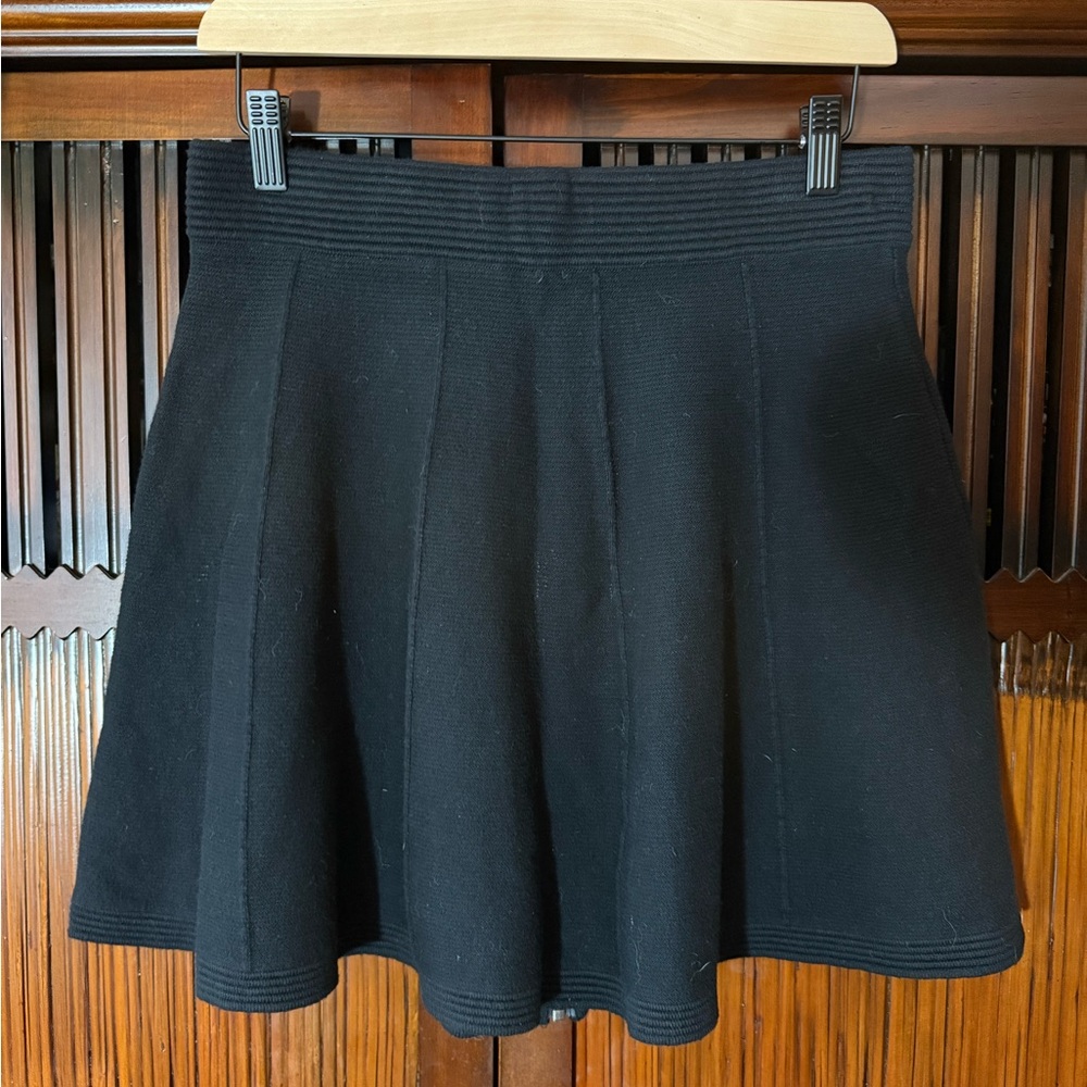 Cynthia Rowley Black Skater Skirt